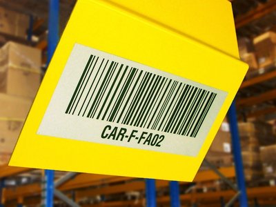 inotec Photo Barcode Retroreflektierendes Etikett