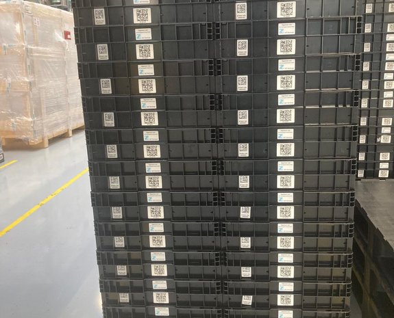 Trays mit Kennzeichnung von inotec