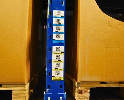 Kennzeichnung für für Paletten-, Bestands-, Regale-, Container- und Bodenmarkierungen