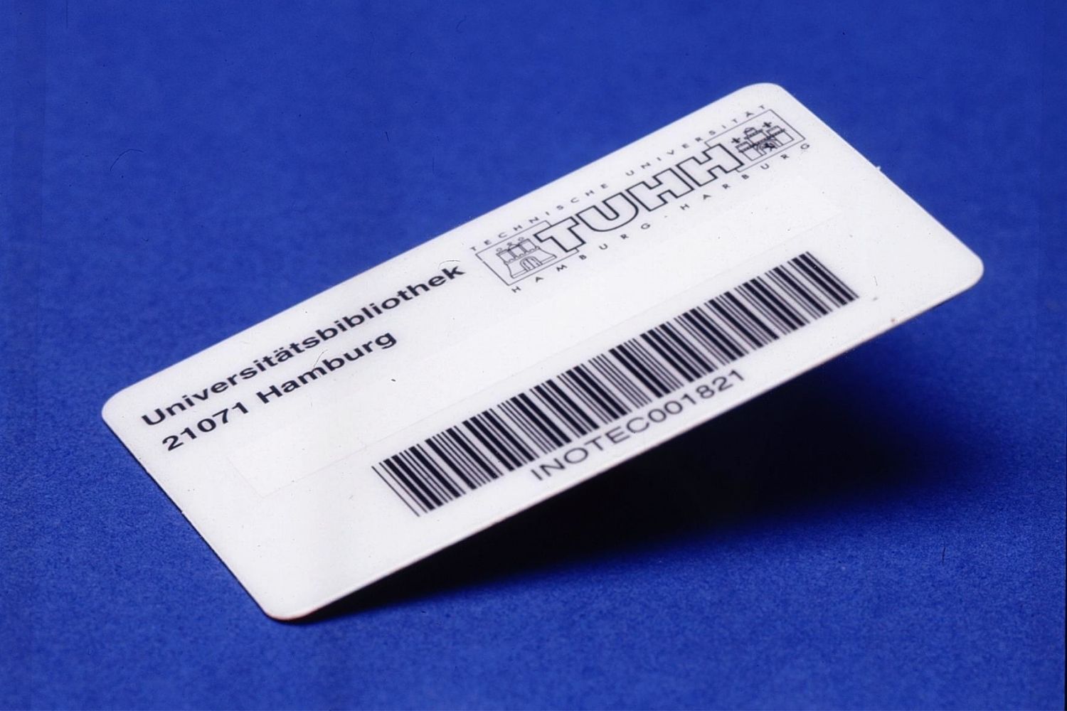 inotec Barcode RFID ID Card TUHH Bibliothek