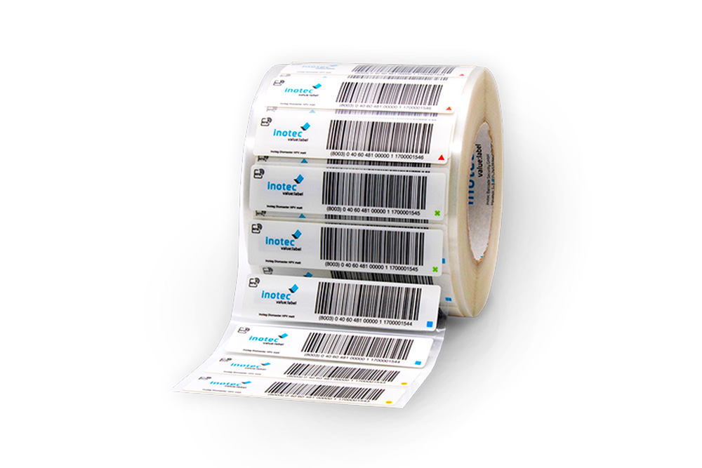 inotag Barcode Label Diomaster Etikett  Bild von inotag Diomaster Etiketten