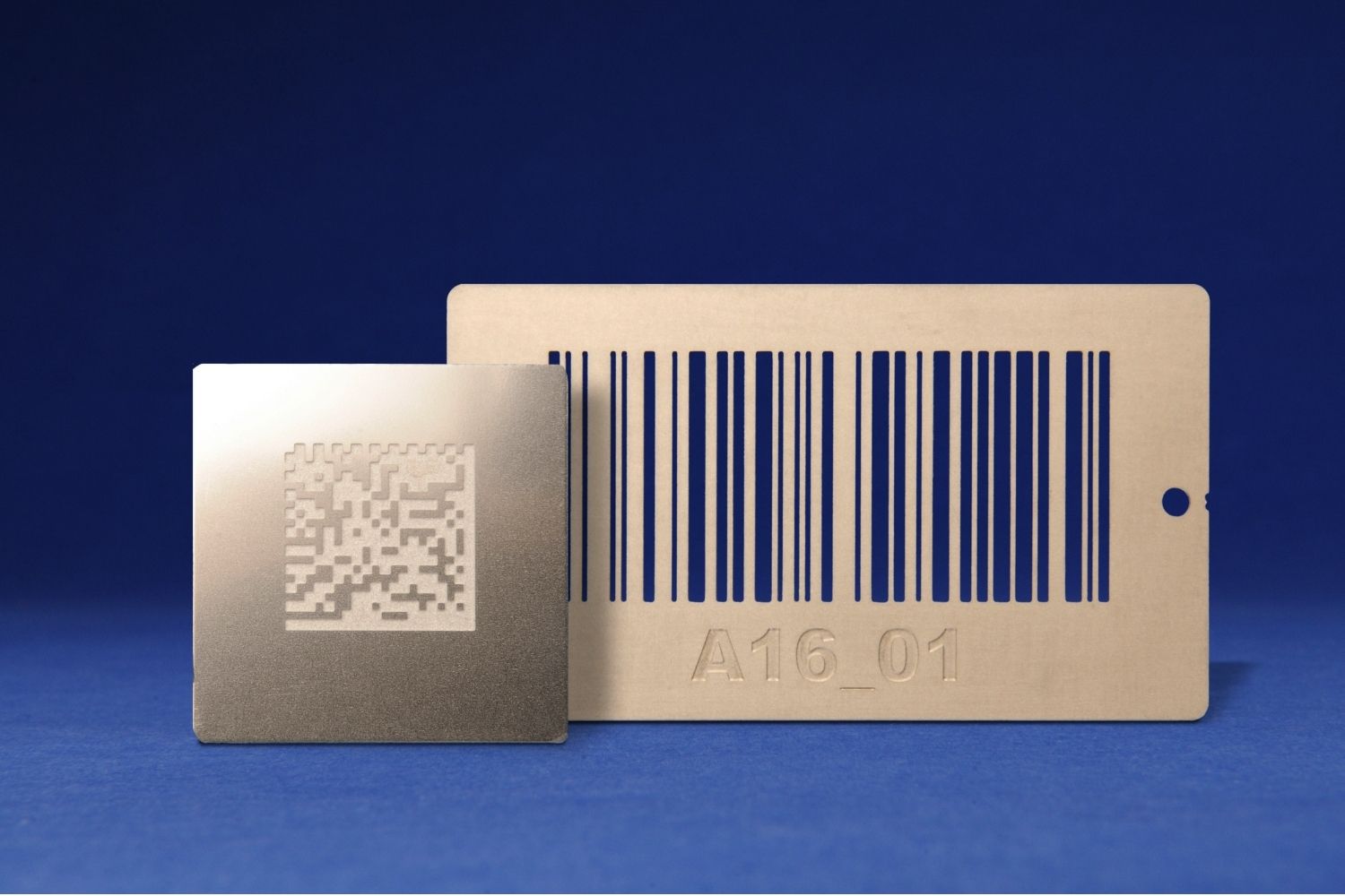 inotec Barcode RFID Solutions Stahl Etiketten